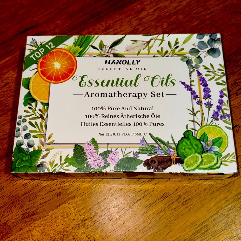 Essential Oils Aromatherapy Set of 12